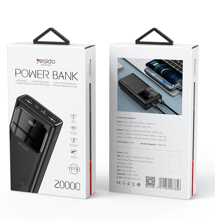 Yesido Power Bank YP30