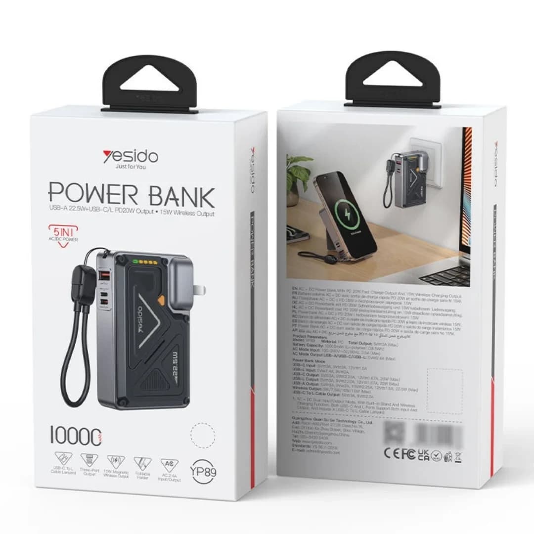Yesido Power Bank YP89