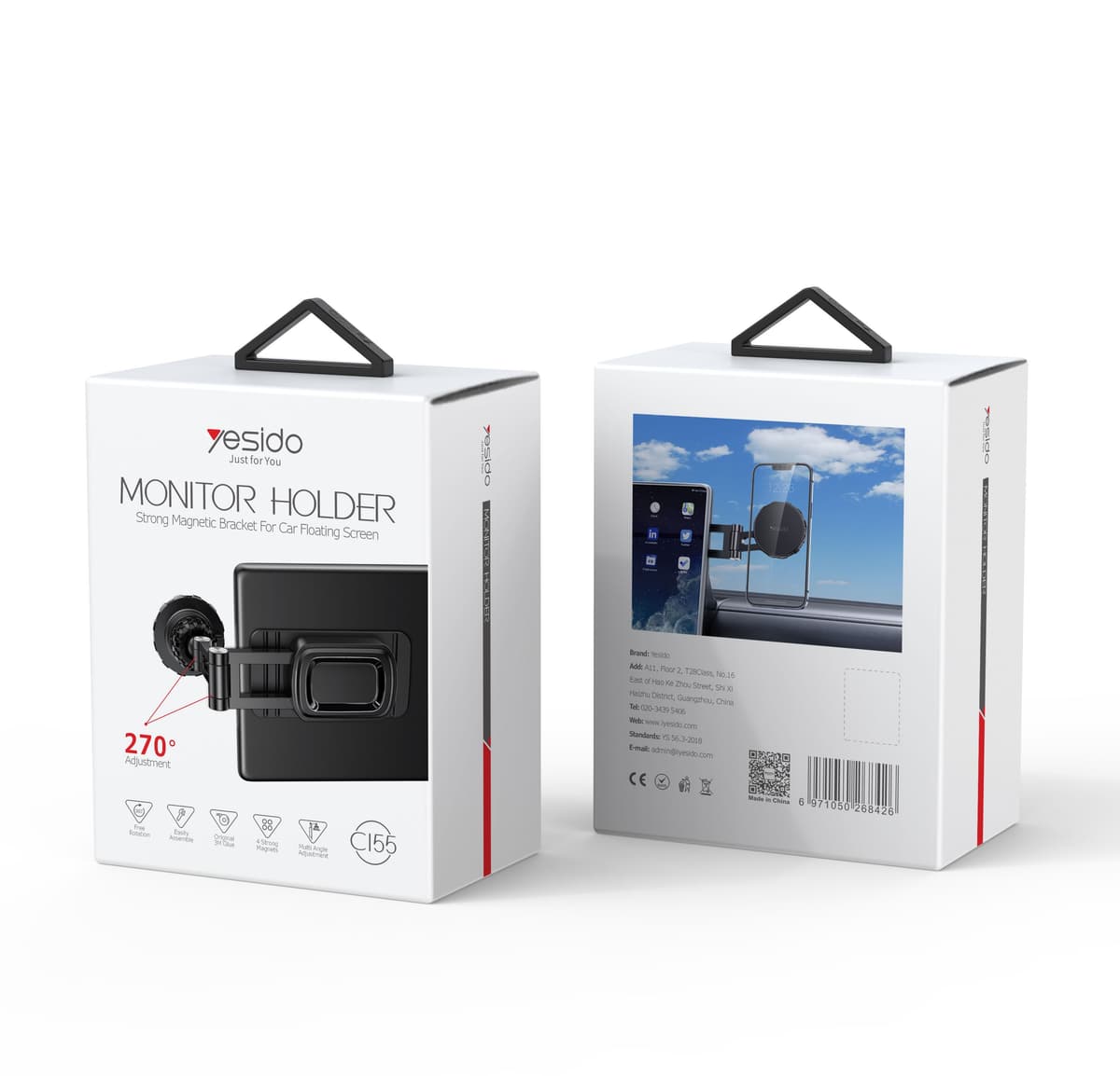 Yesido Magnetic Suction Bracket C155